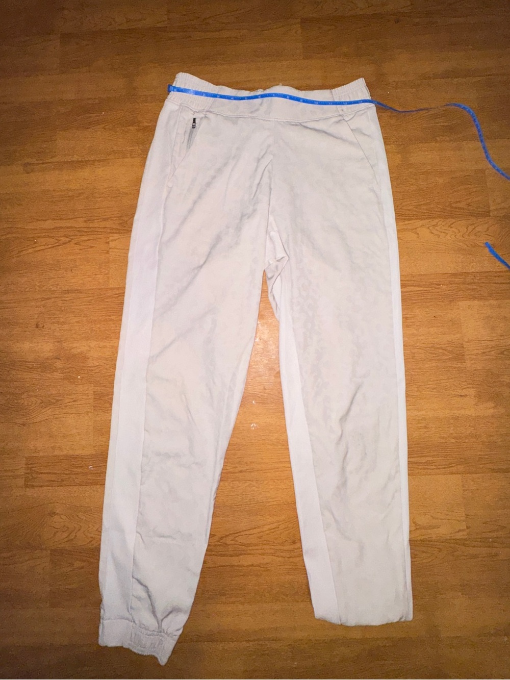 Brooklyn athleta textured joggers cream